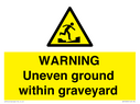 warning-uneven-ground-within-graveyard~
